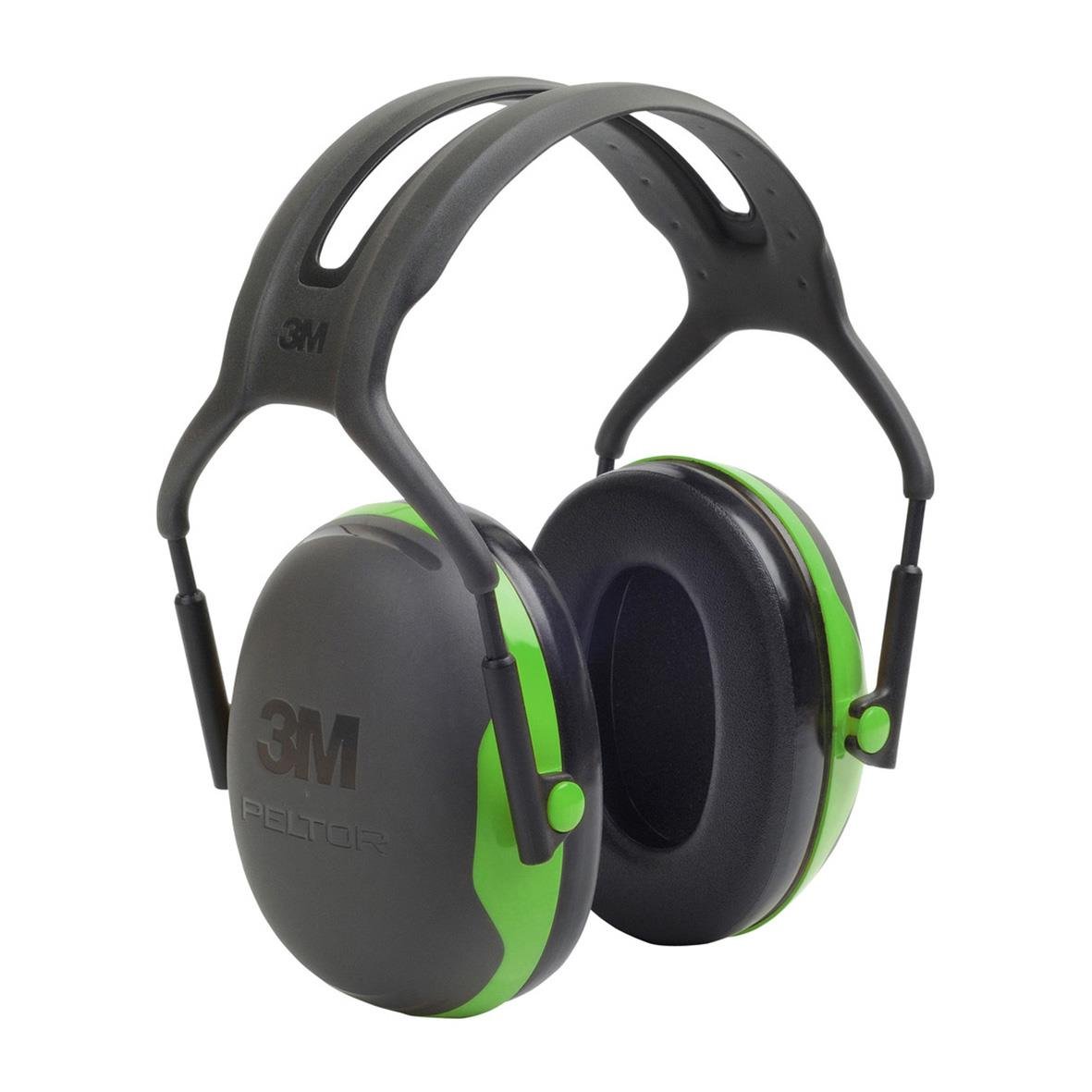 Hörselkåpa hjässbygel Peltor X1 Grå/Grön