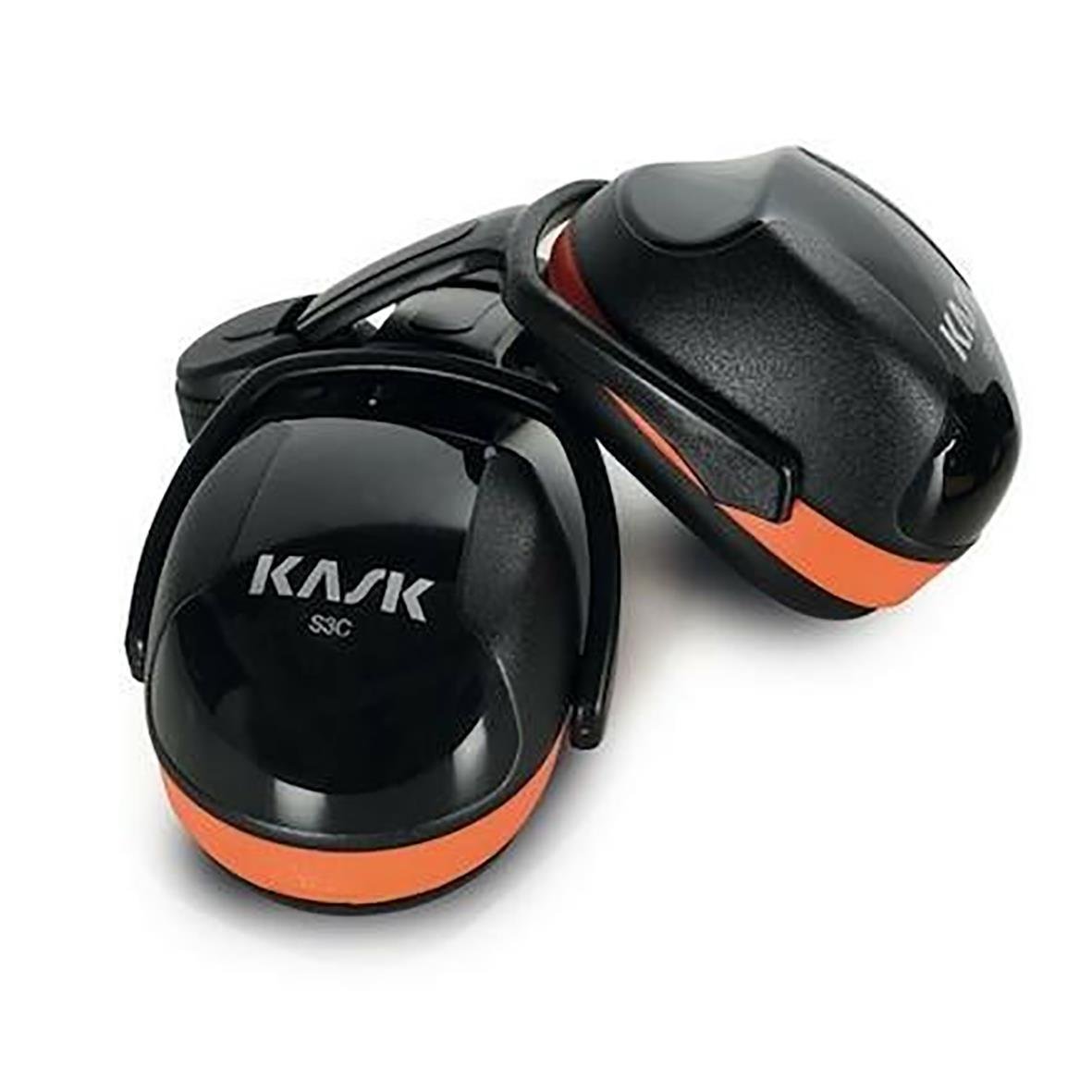 Hjälmkåpa Kask SC3 Svart/Orange, hörlurar med skyddande kåpa och justerbar rem