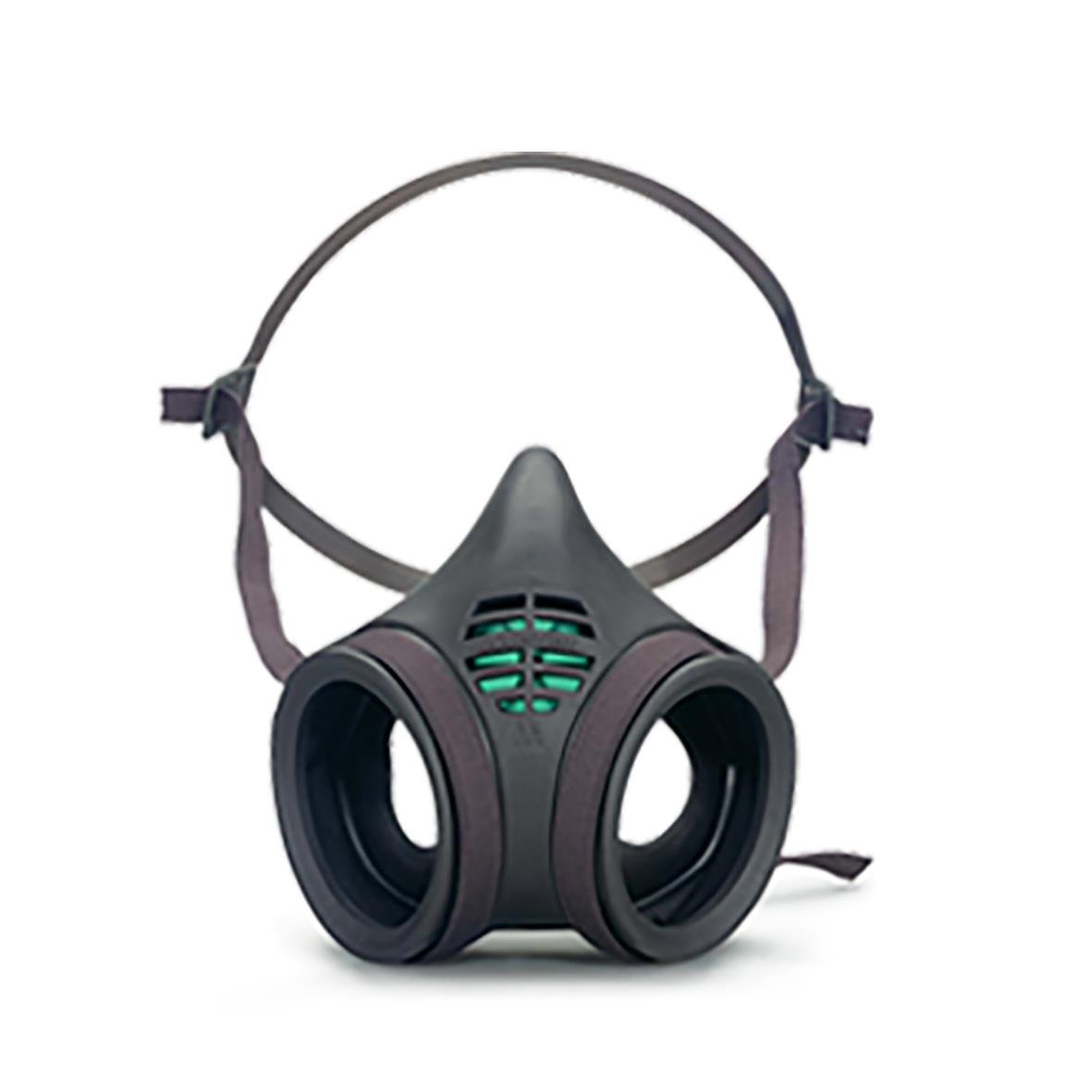 Halvmask Moldex 8002 stor storlek med justerbar huvudband och ventilationsgaller