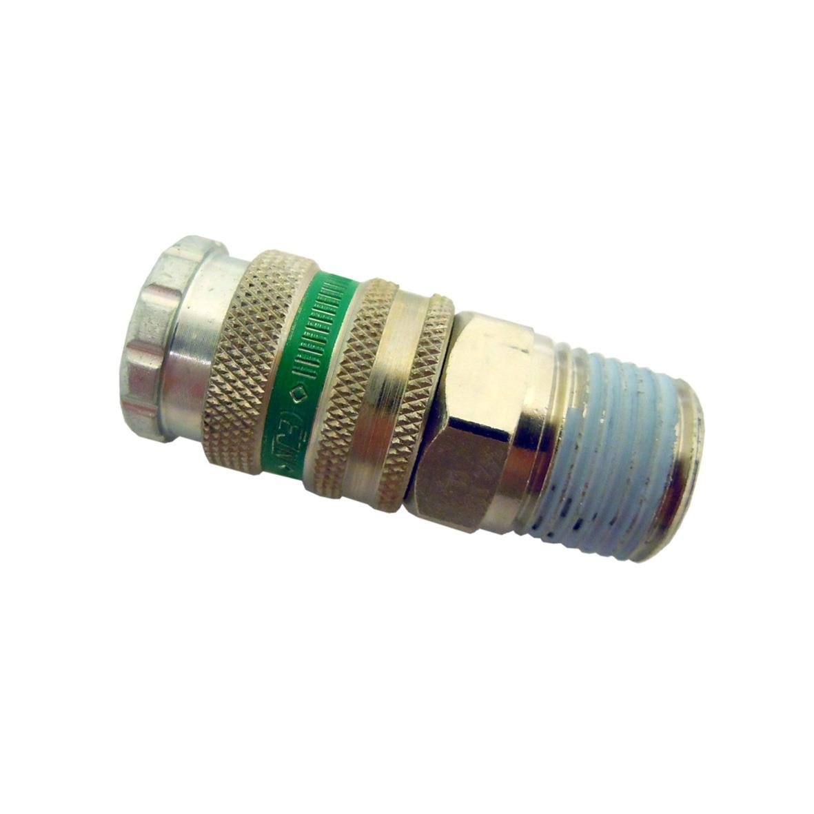 Säkerhetskoppling med metall- och plastdelar för industriell användning