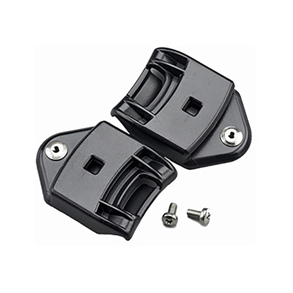 Svart adapter för Kask Plasma hörselkåpa med skruvar