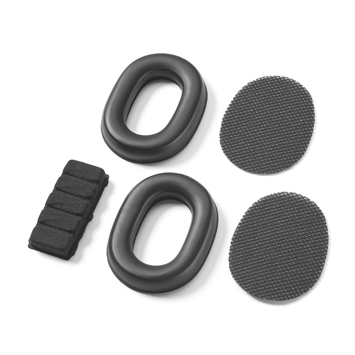 Hygienkit med öronmuffar, skumgummi och vadderade ringar för säker elektronik