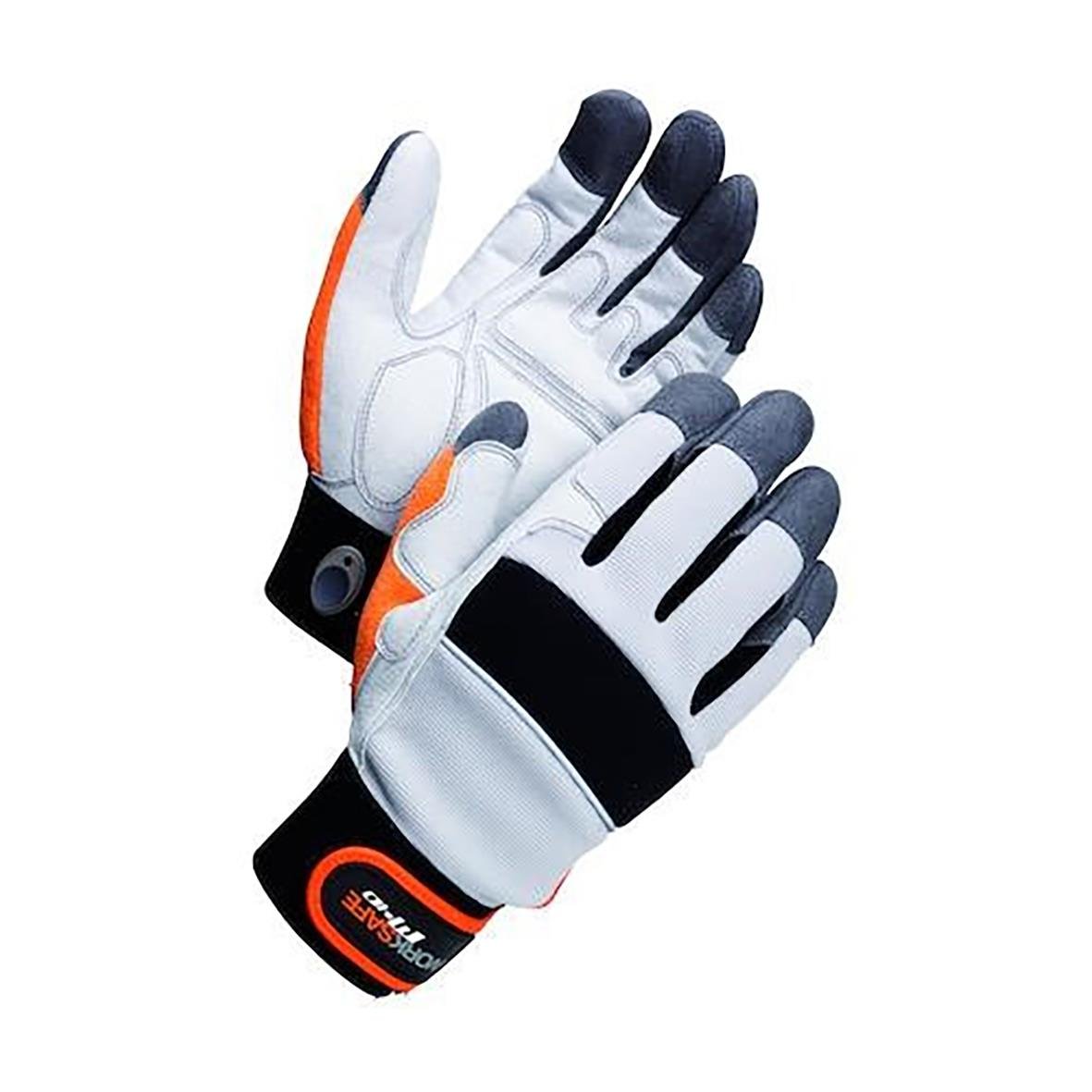 Montagehandske Worksafe Konstläder M40 Grå Stl 7