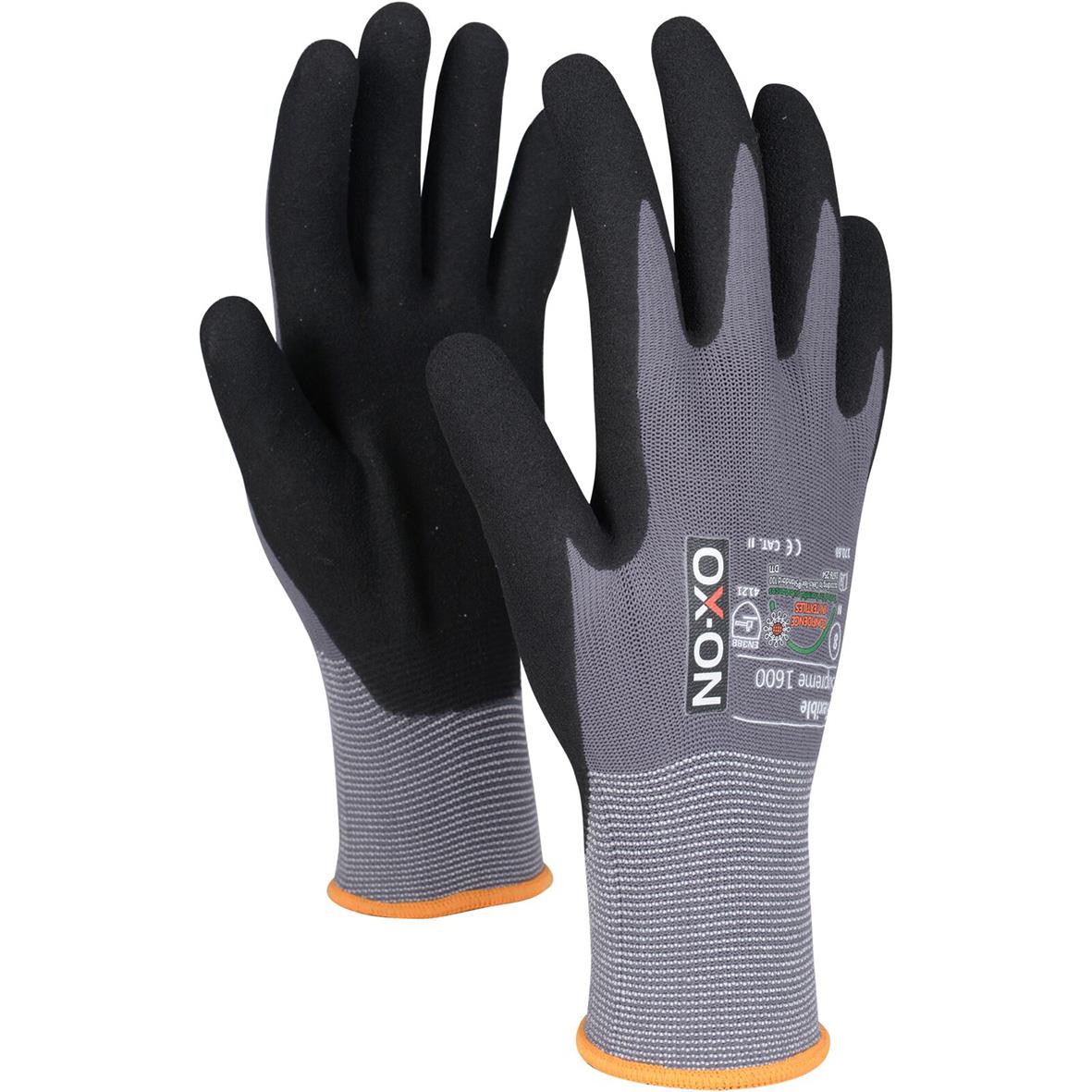 Allroundhandske OX-ON Flexible Supreme 1600 Grå 6