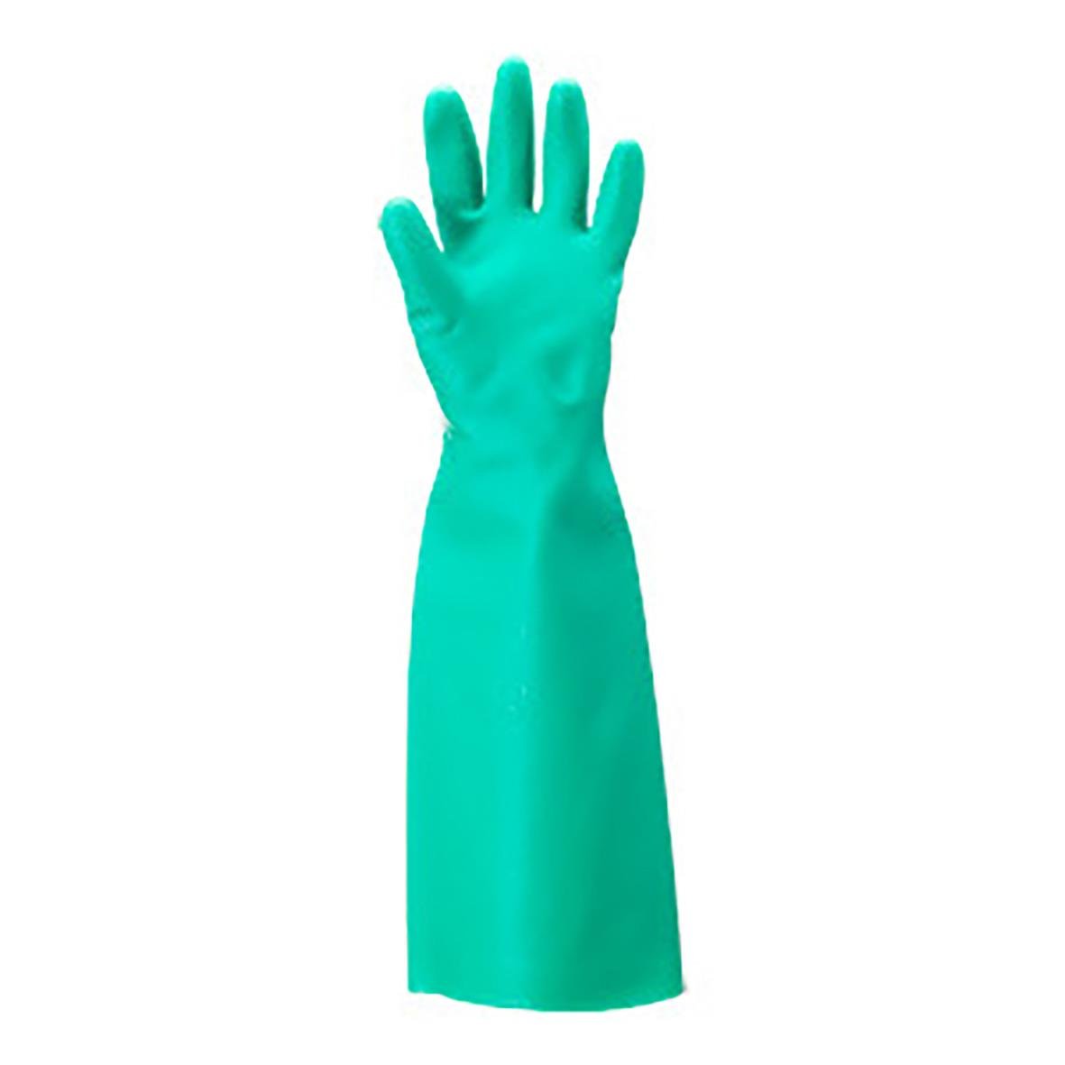 Kemskyddshandske Ansell AlphaTex Solvex 37-185 i blå färg