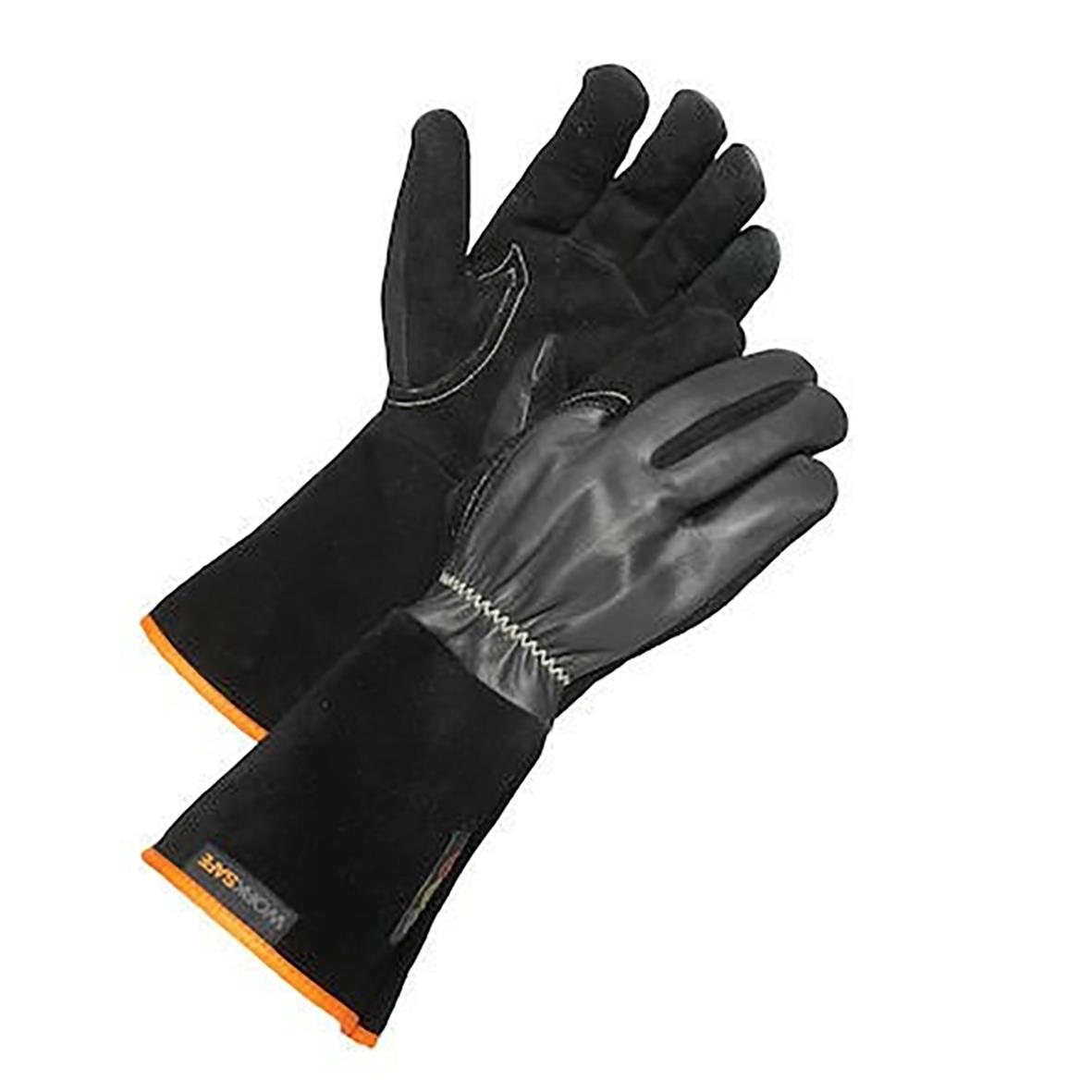 Svetsarhandskar Worksafe 90-700 i svart, skyddande och vattentålig design