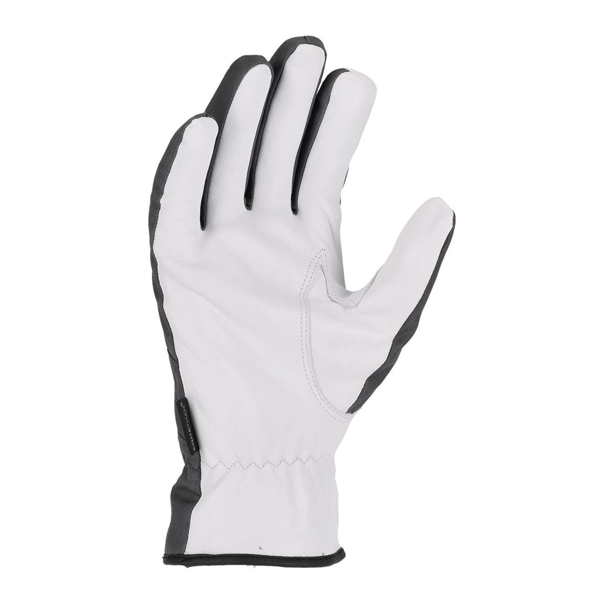 Vinterhandske Tegera 287 i grå och vit med svart detaljer