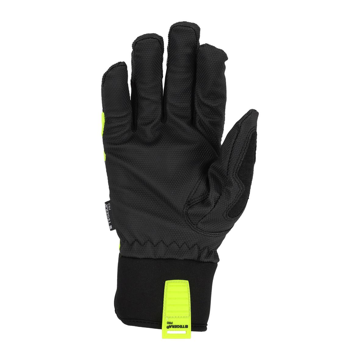 Vinterhandske Tegera 9131 Varselgul med svart design och reflexdetaljer
