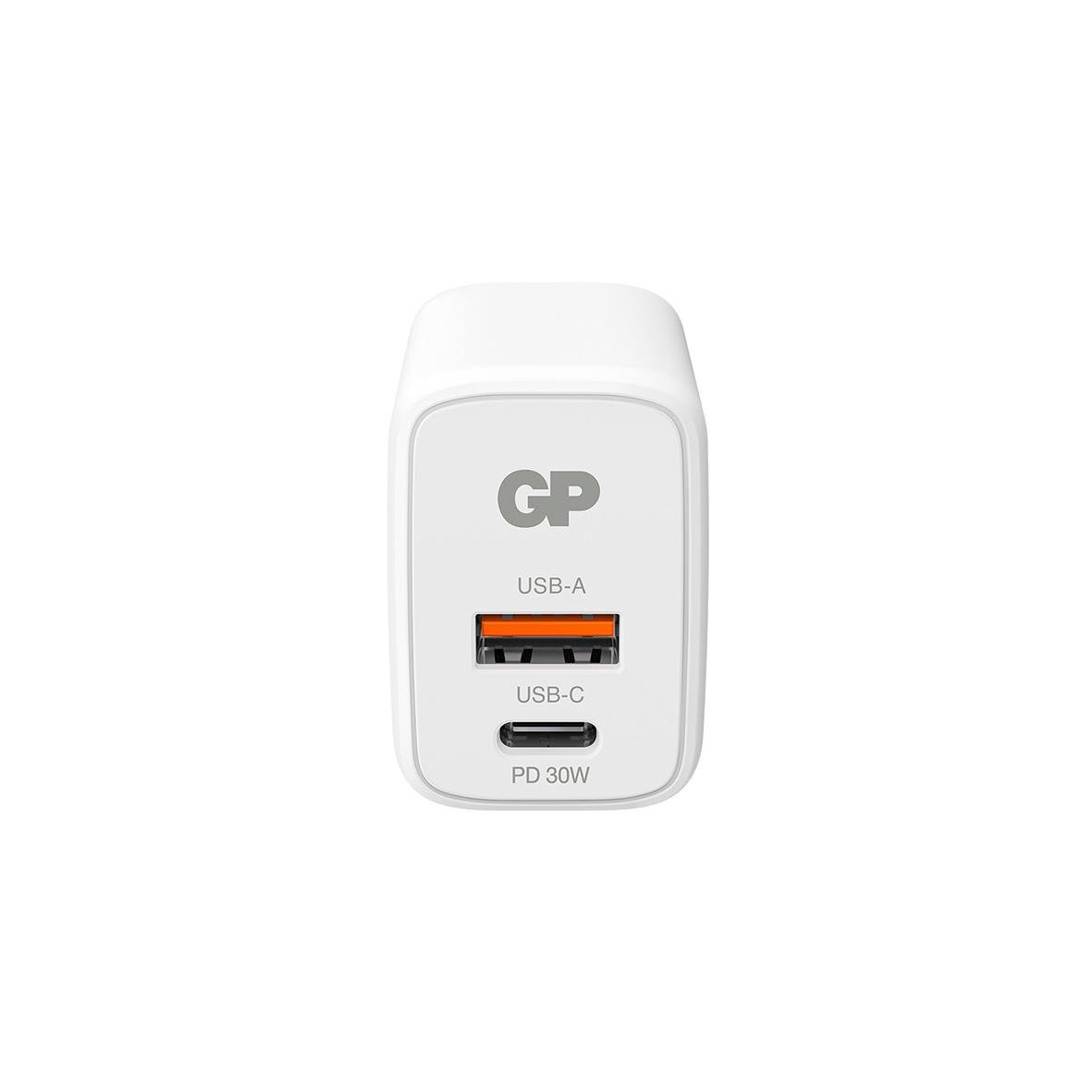 Väggladdare GP WM2E PD 30W med 2 USB-C och 1 USB-A-port