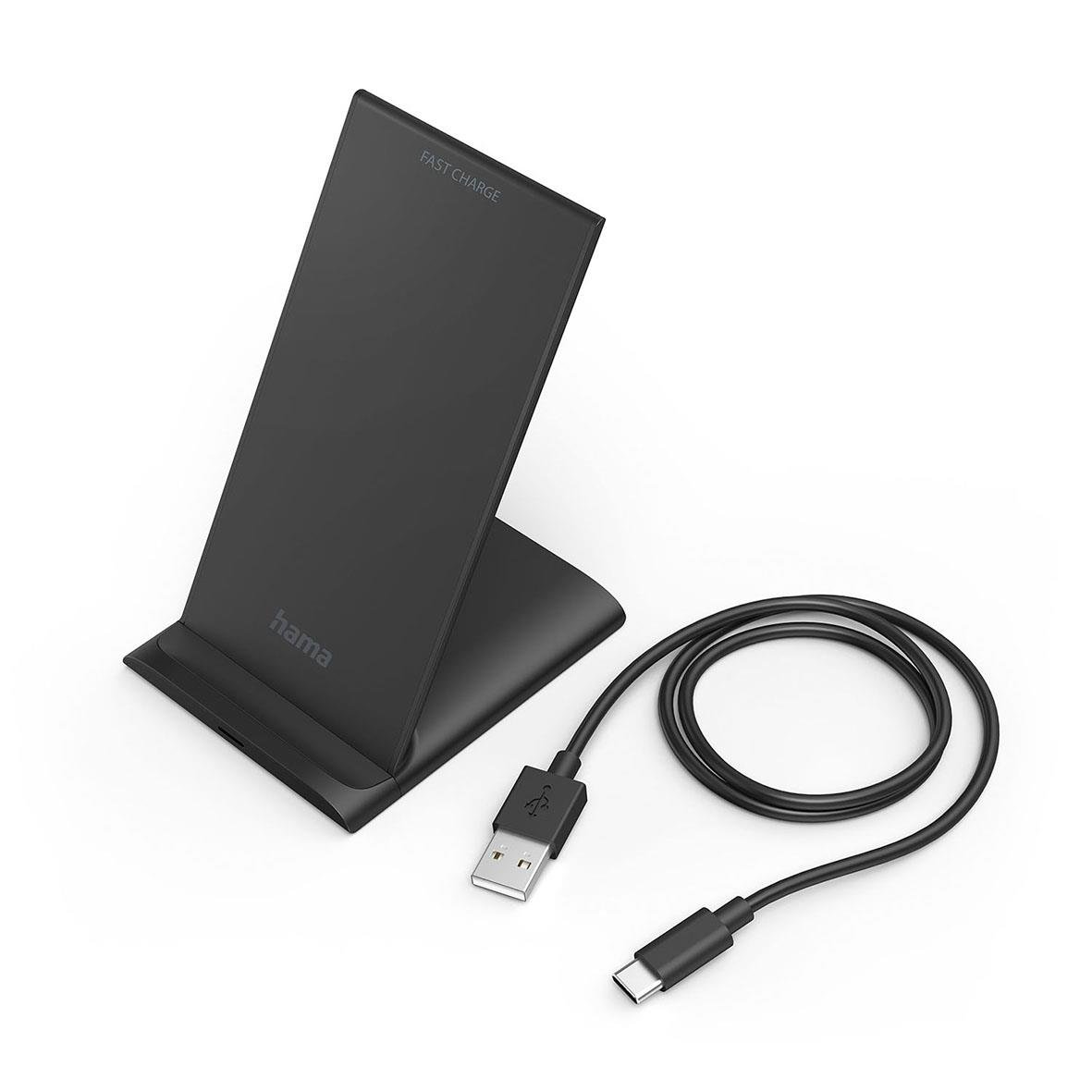 Trådlös laddningsplatta med USB-C laddningskabel