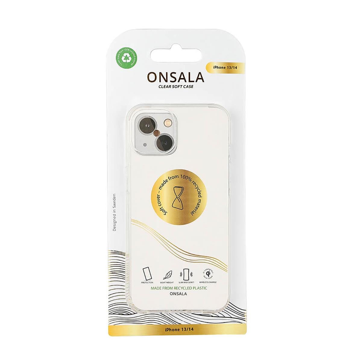 Mobilskal Onsala iPhone 13/14 TPU Transparent 95020024_2