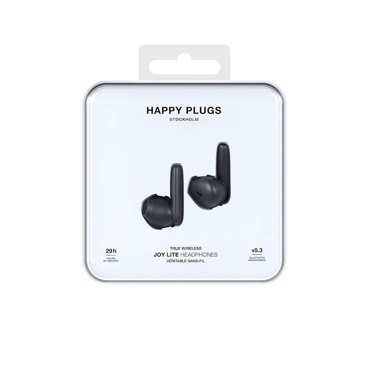 Hörlurar Happy Plugs Joy Lite Svart 95040012_6