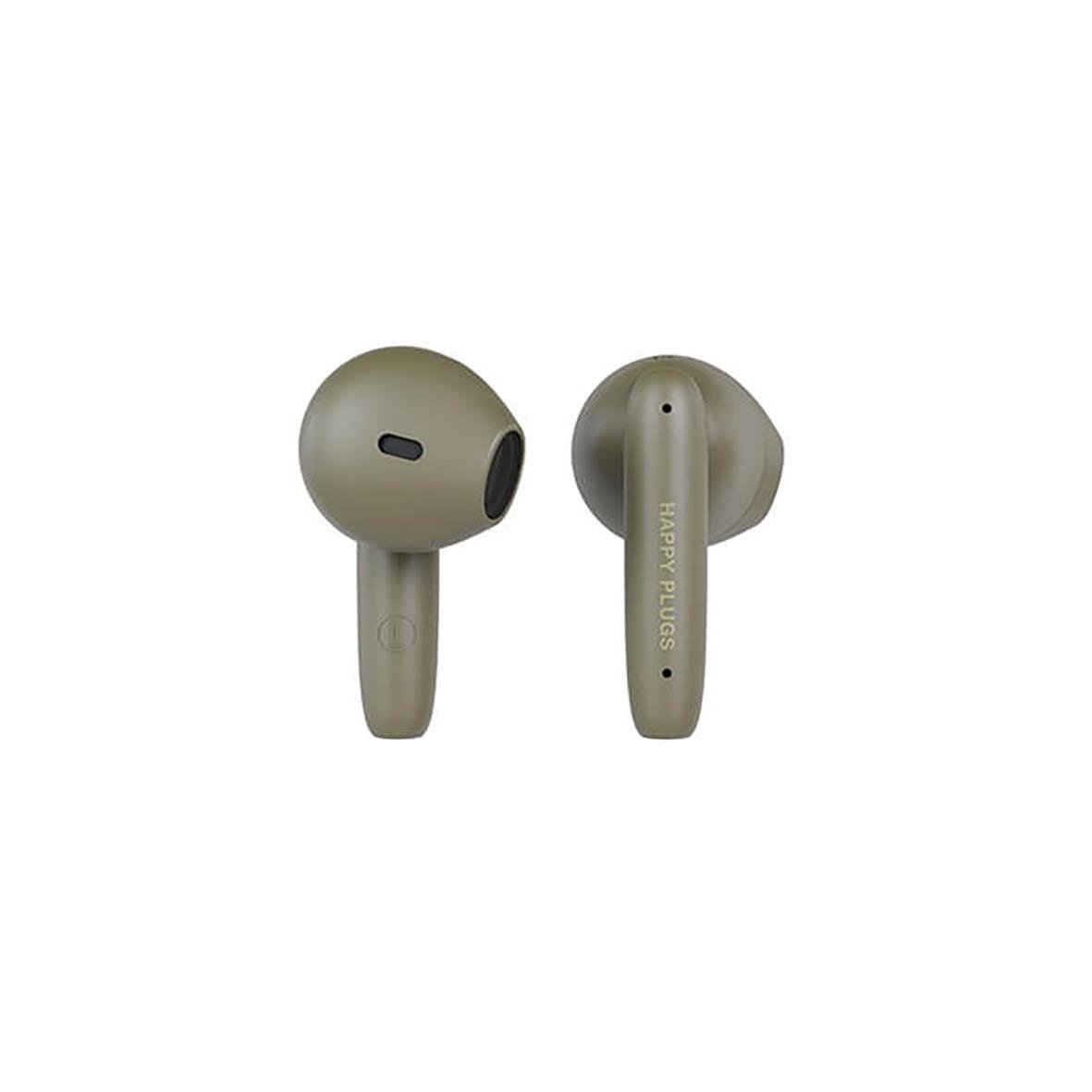 Gröna hörlurar Happy Plugs Joy Lite med in-ear design