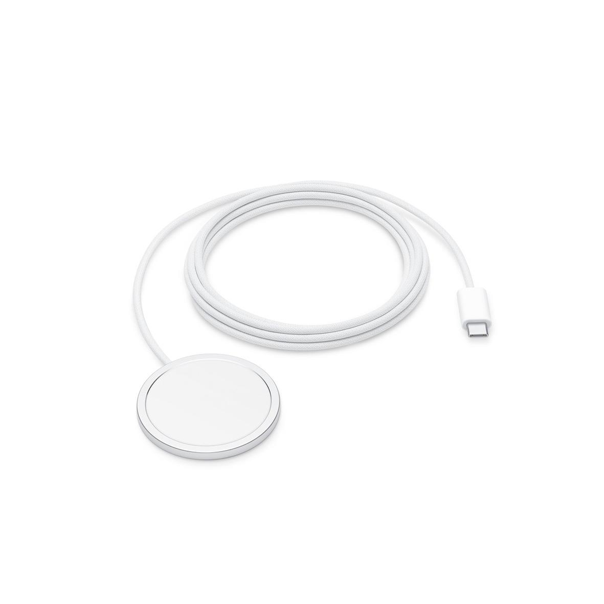 Laddare Apple MagSafe 2m med rund magnetisk kontakt och lång kabel