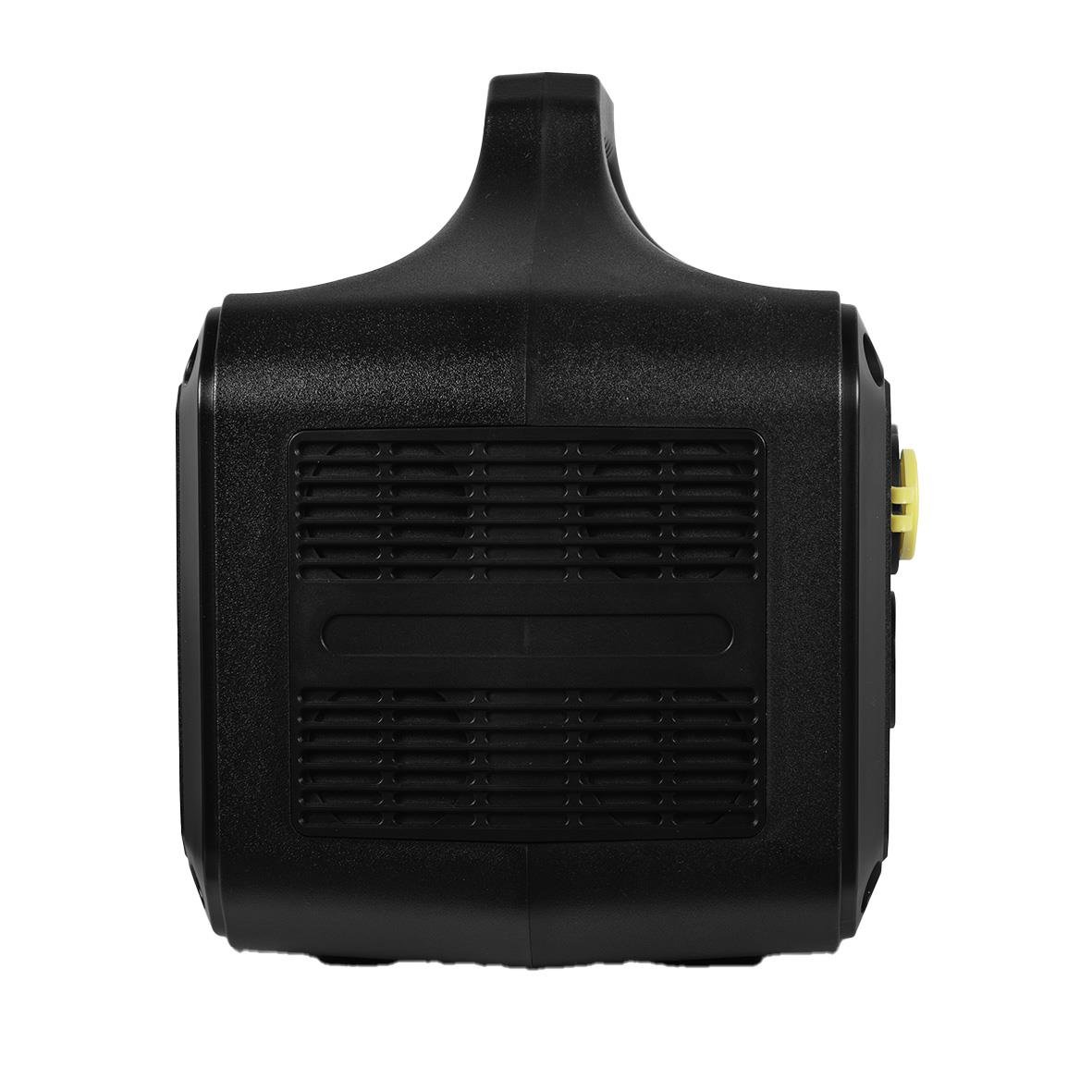 Powerstation Aqiila Powerbird S1000 768Wh / 1000W, svart, kompakt och portabel med ventilationsgaller