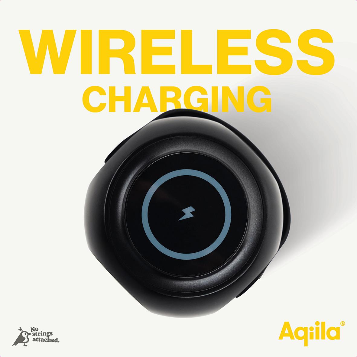 Powerstation Aqiila Powerbird S140 54000 mAh 200Wh med trådlös laddning och ingen sladd