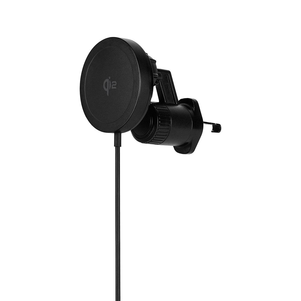 Trådlös Qi2 15W mobilladdare med bilfäste