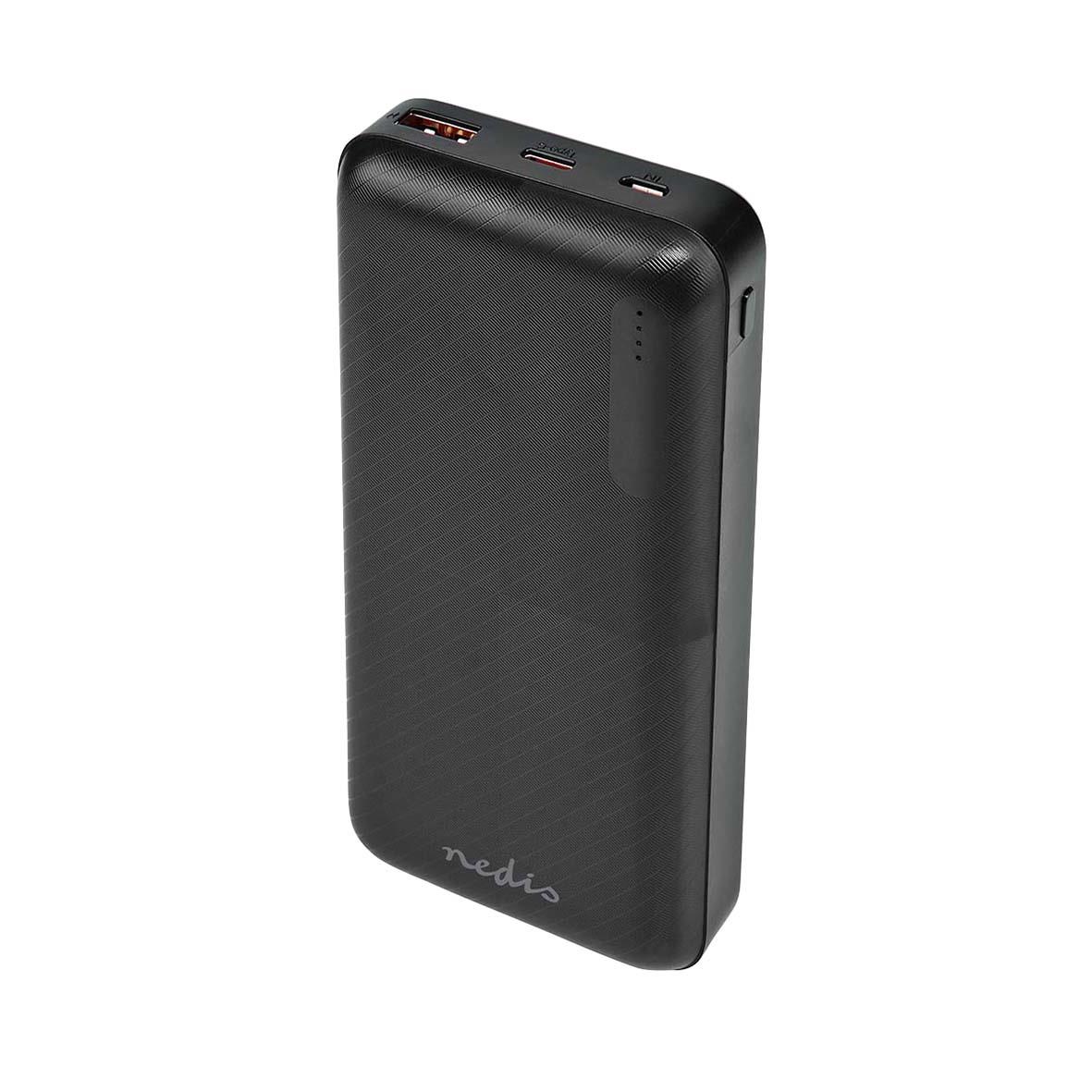 Powerbank Nedis 20000mAh svart