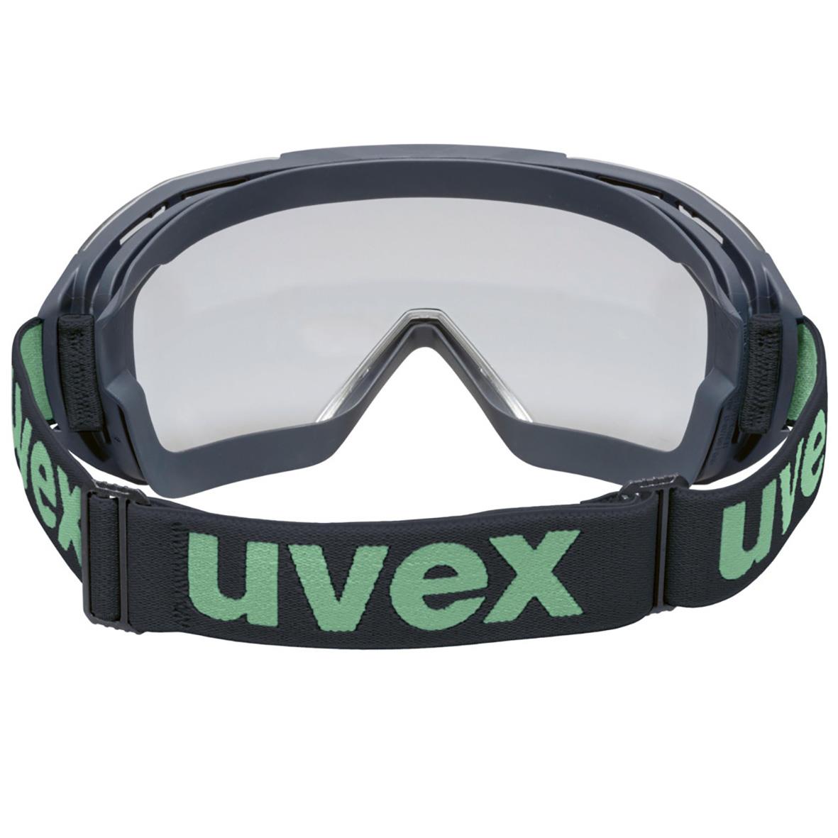 Uvex Megasonic Planet skyddsglasögon med UV-skydd och justerbar rem