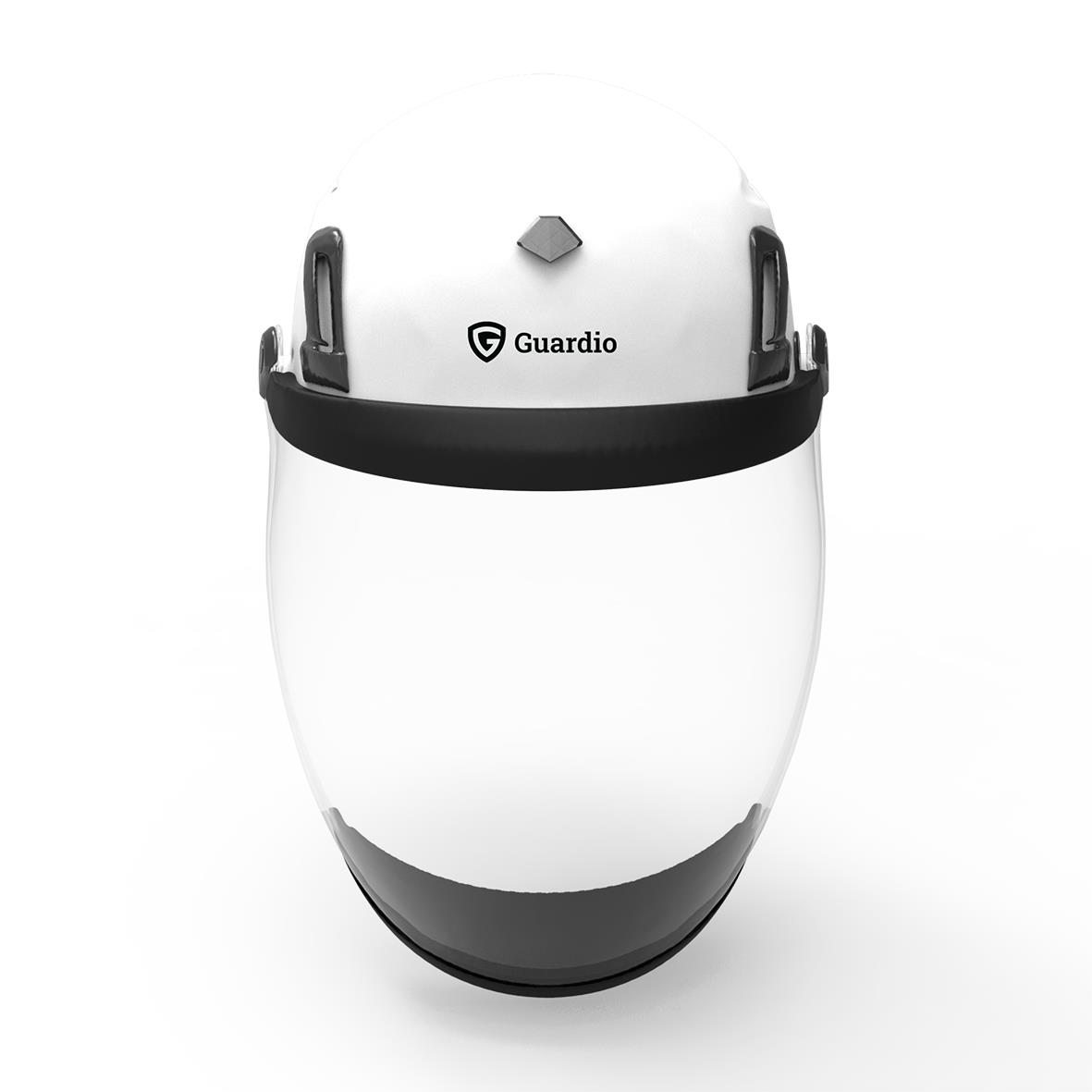 Hjälmvisir Guardio Theia Full Face One Size i vitt och svart