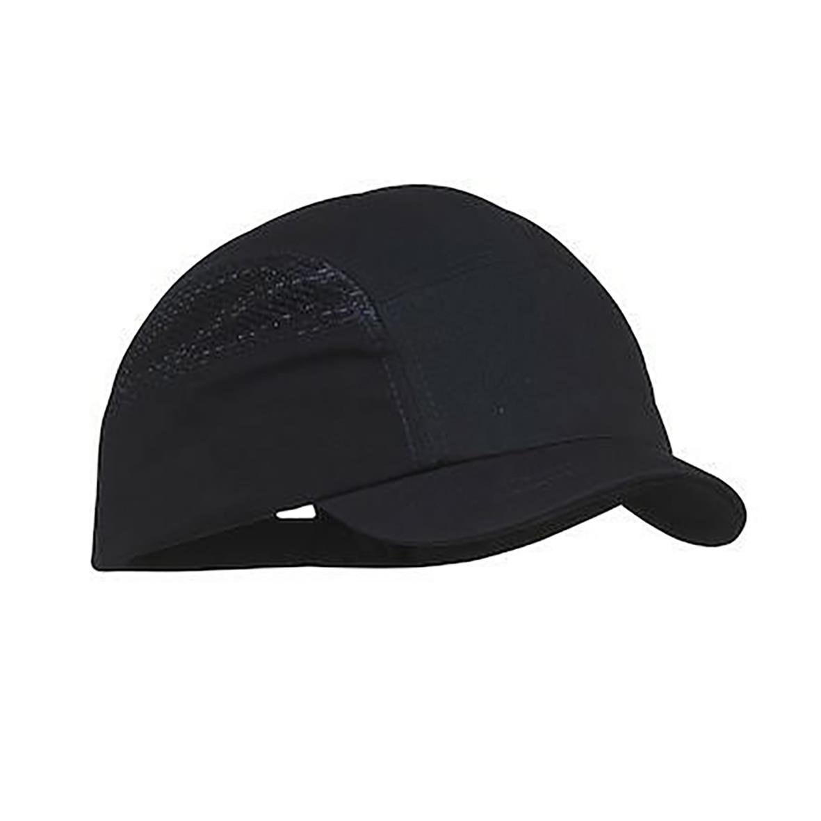 Svart stötskyddshatt Worksafe Air 30mm Marin med meshdetaljer