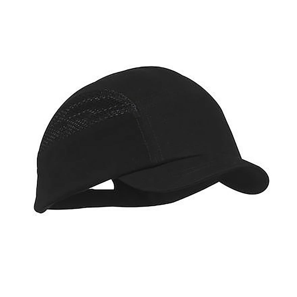 Svart stötskyddskeps Worksafe Air 30mm, bekväm och slitstark