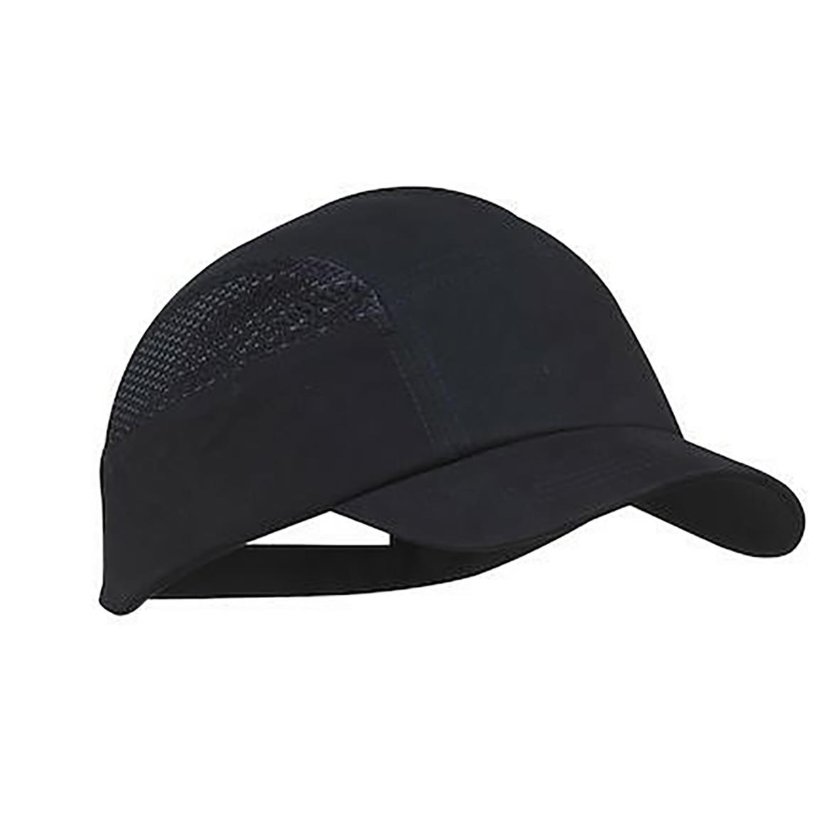 Svart stötskyddskeps Worksafe Air 50mm Marin med meshdetaljer