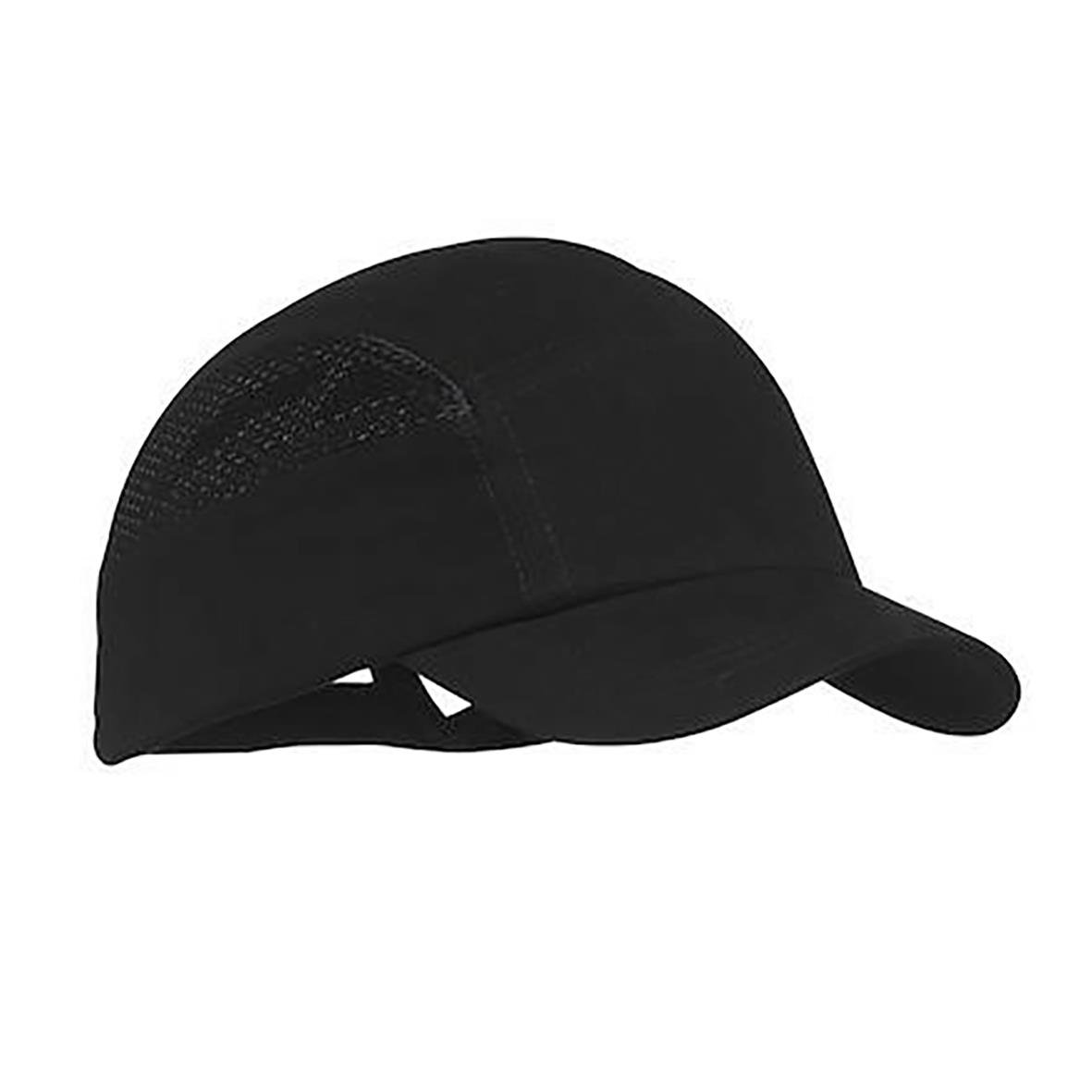 Svart stötskyddskeps Worksafe Air 50mm med mesh och skärm