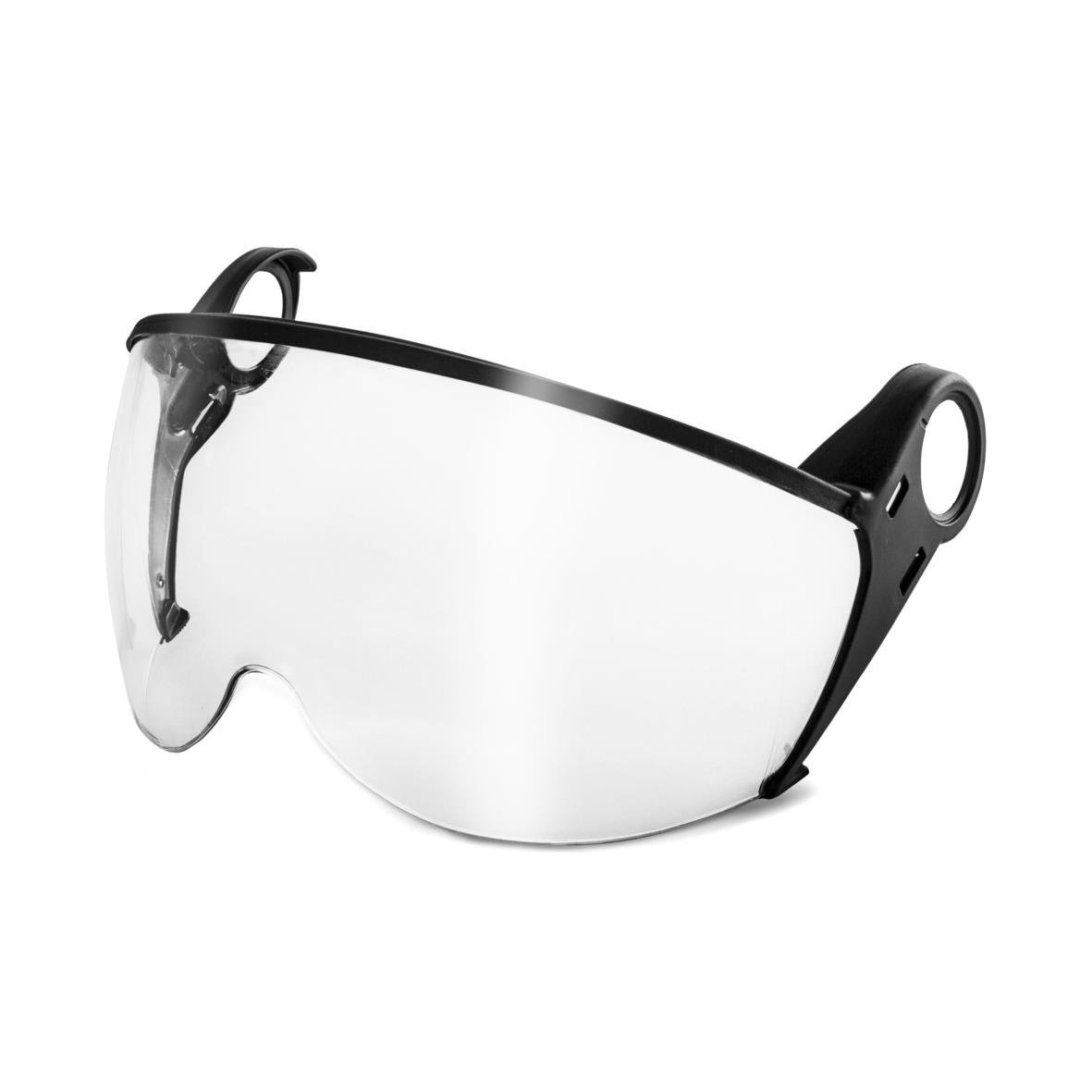 Visir Kask ZEN Klar med transparent ansiktsskydd och svart ram