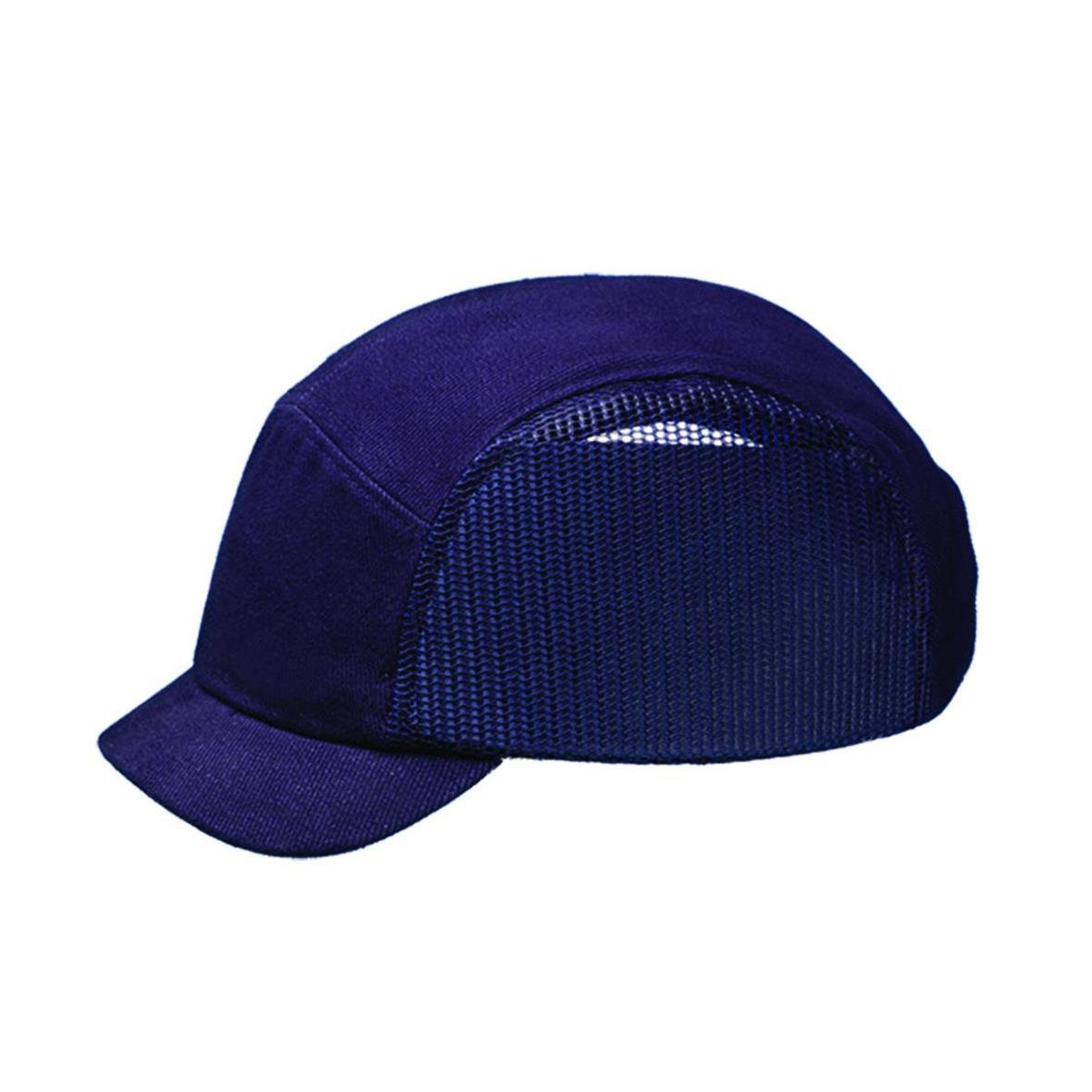 Marinblå stötskyddskeps Centurion Cool Cap 5cm med mesh för ventilation