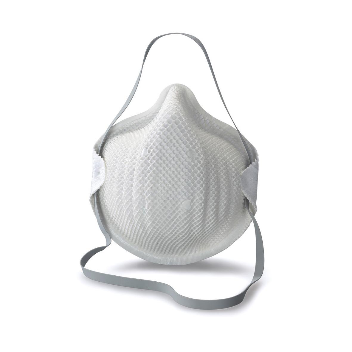 Halvmask Moldex 2400 FFP2 NR D One Size i vitt med justerbar rem