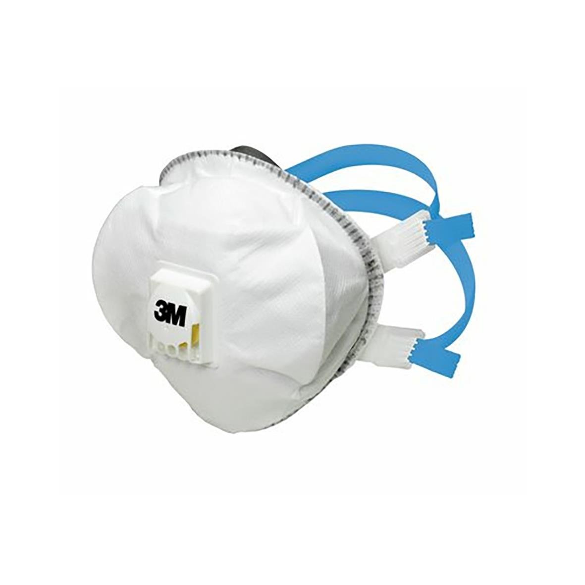 Halvmask 3M 8825+ FFP2 R D med ventil och filter för skydd