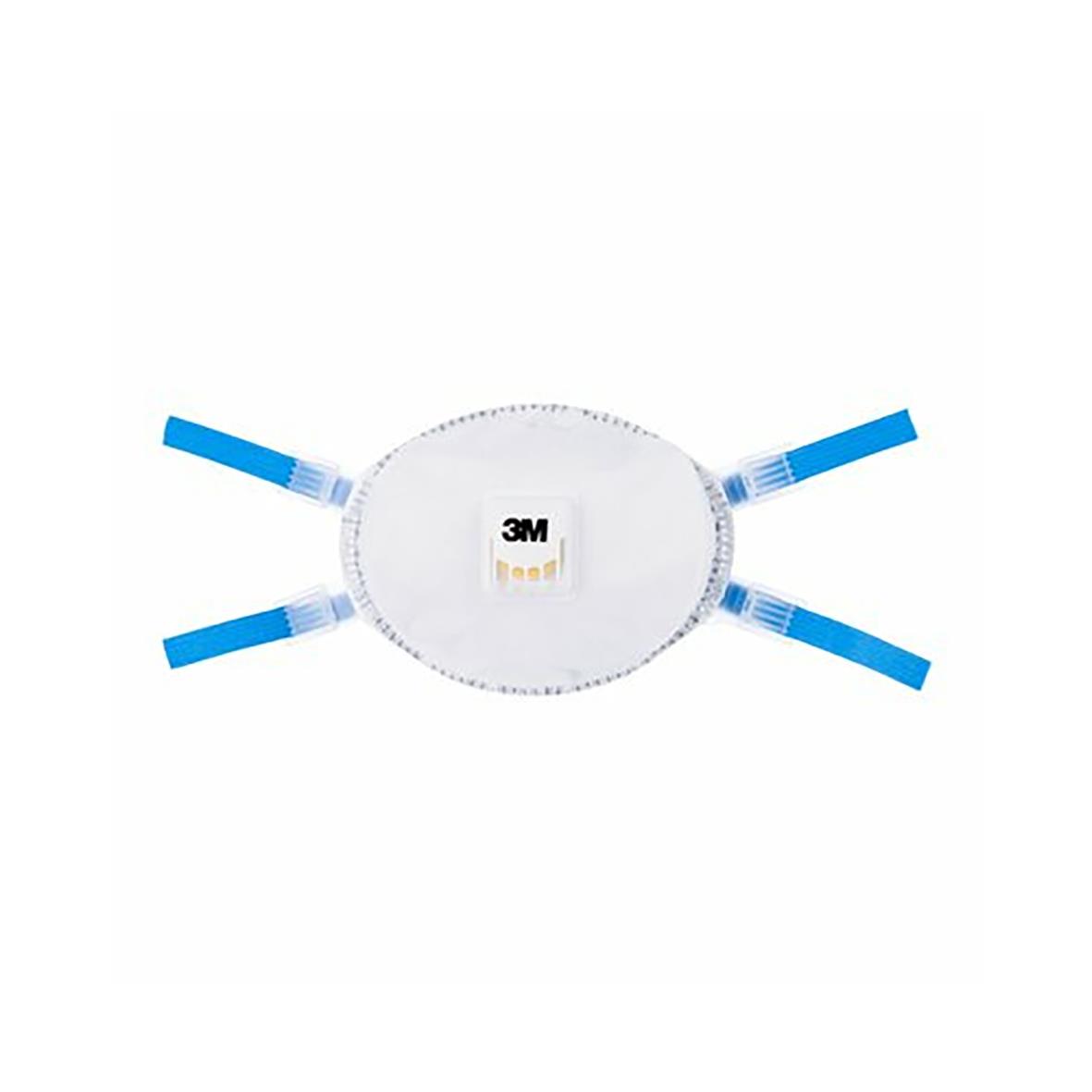Halvmask 3M 8825+ FFP2 R D med ventil och blå sidopaneler