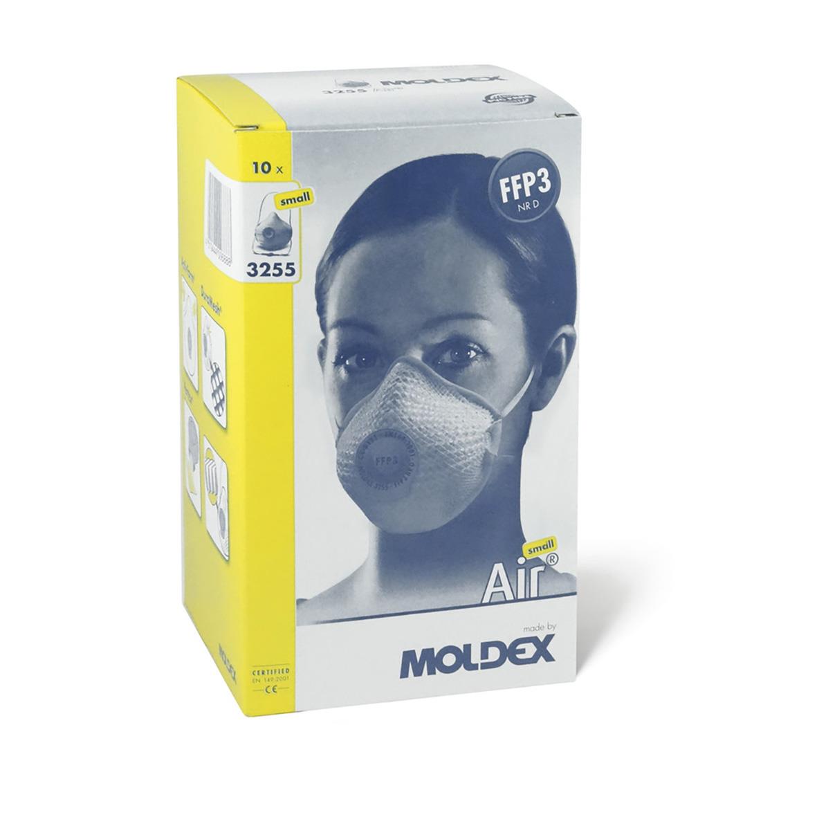 Halvmask Moldex FFP R D-V filtrerande 3205 Air för skydd vid andning