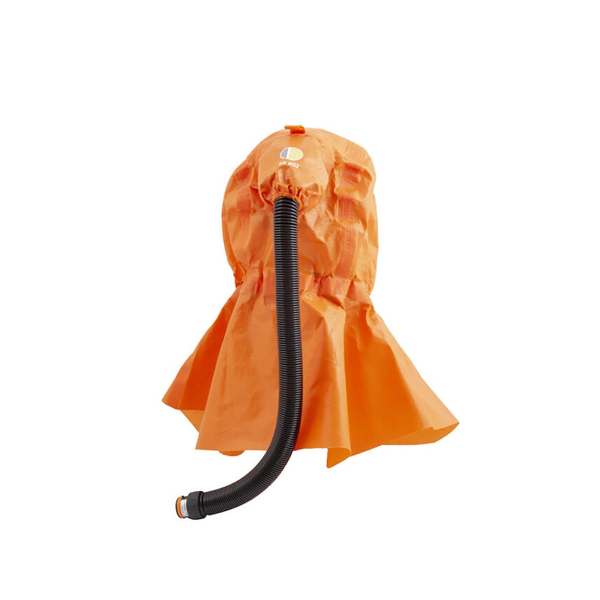 Fläktpaket Sundström SR 500/602 med orange skyddsklädsel och anslutningsslang