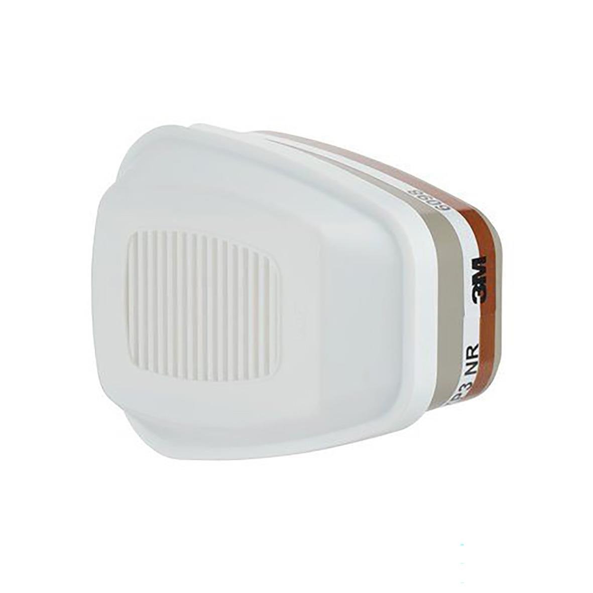 Kombinationsfilter 3M 6098 AXP3 NR i vitt och brunt utförande