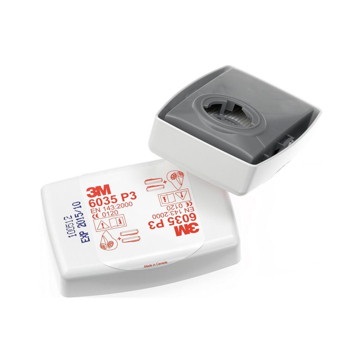 Partikelfilter 3M 6035 P3 R för andningsskydd