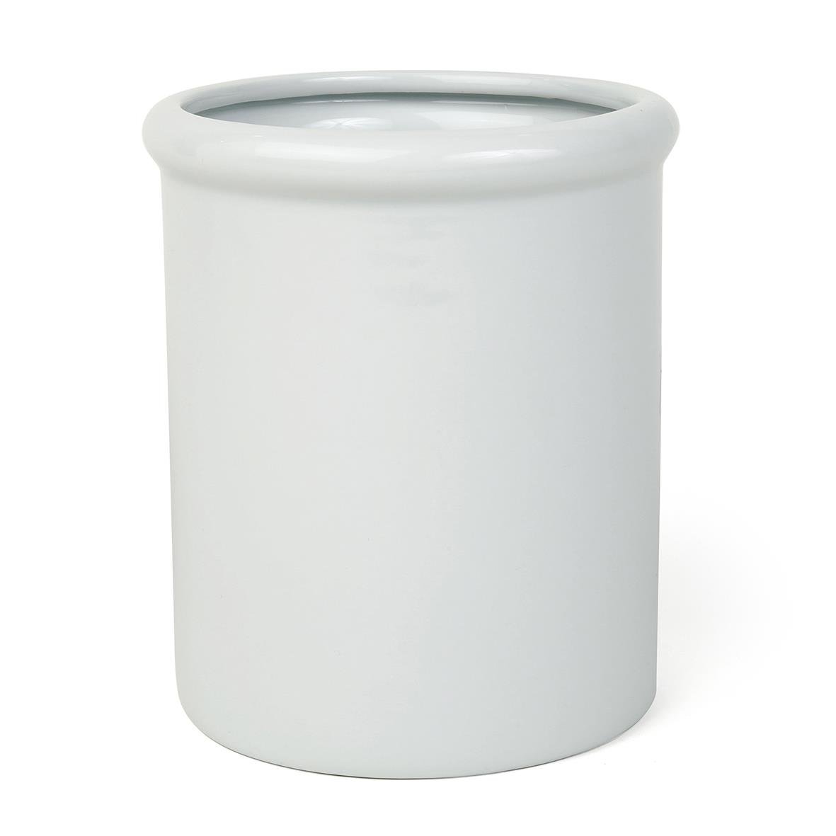 Vit dressingkrus Ø11,5x14,5cm, 1 liter