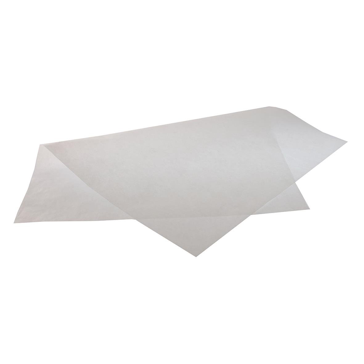 Vit smörpapper 21x33cm i 10kg förpackning