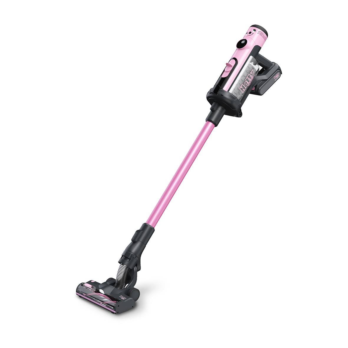 Rosa Numatic Hetty Quick skaftdammsugare med handtag och sughuvud