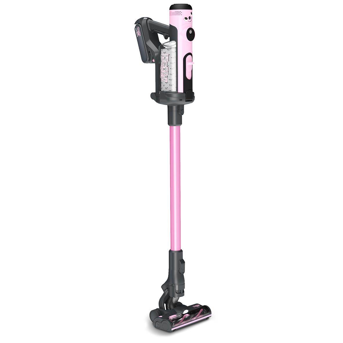Dammsugare Numatic Hetty Quick rosa med skaft och handtag