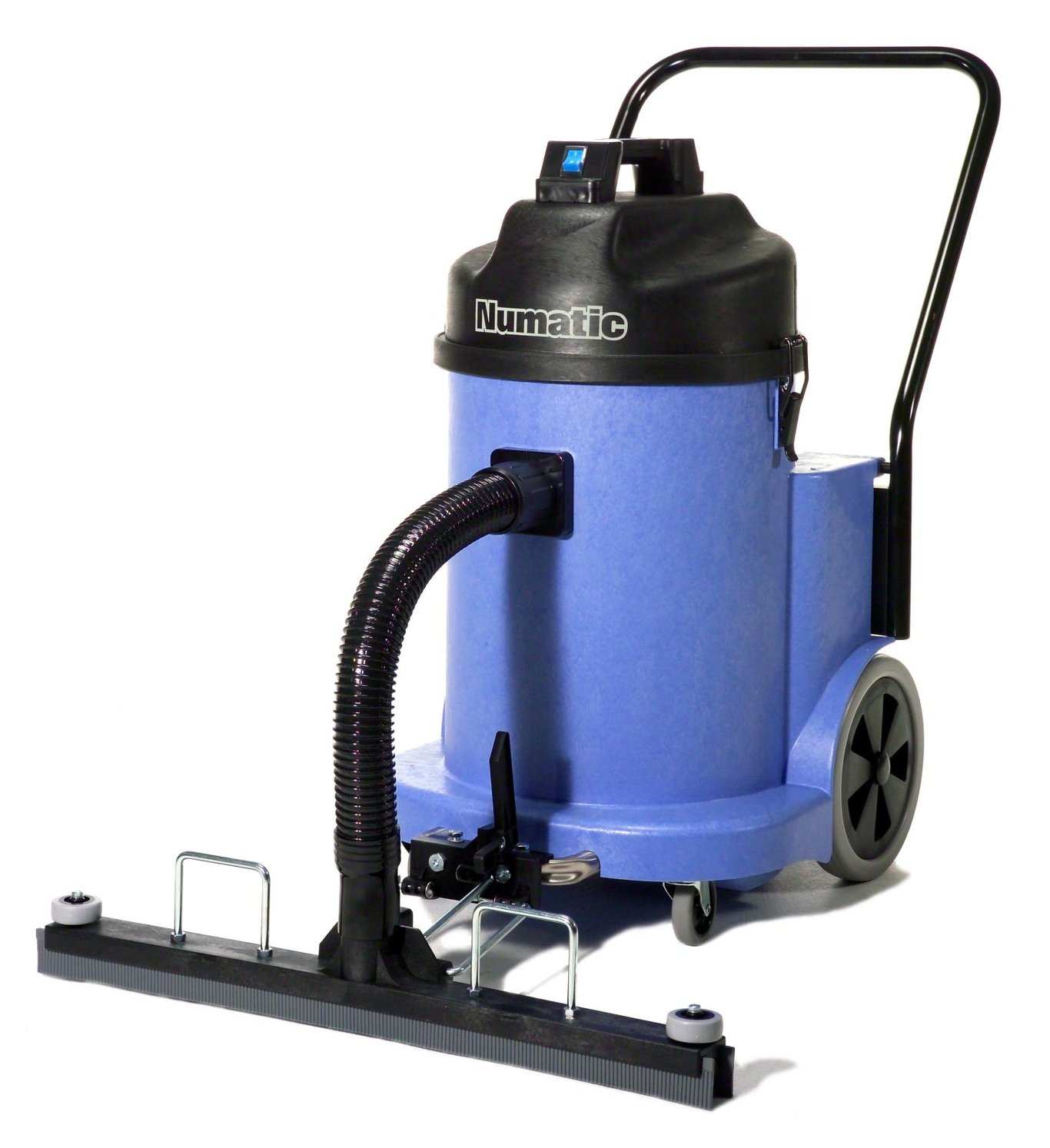 Våt/torrsug Numatic WV900 1060W med 32/40L kapacitet, inklusive kit BS8, blå och svart design
