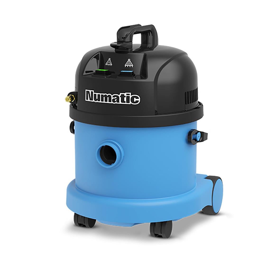 Ljusblå Numatic CT370 matt- och möbeltvätt med kit A26A, 6L