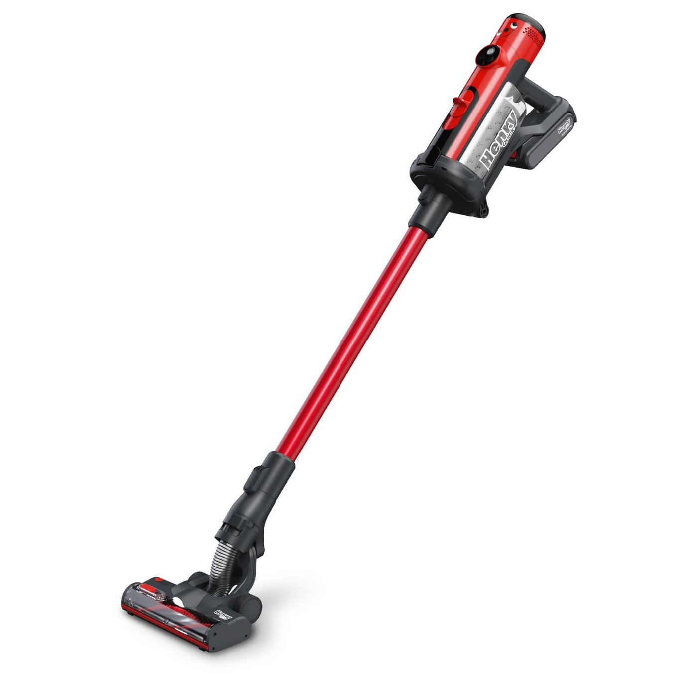 Dammsugare Numatic Henry Quick skiftmodell i rött