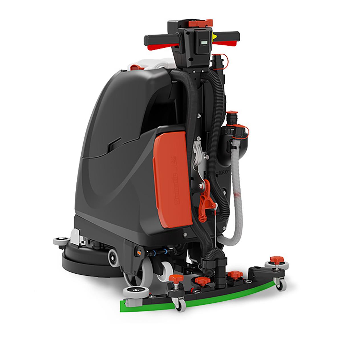 Kombiskurmaskin Numatic TTB3045NXUB 450mm utan batteri, svart och orange design