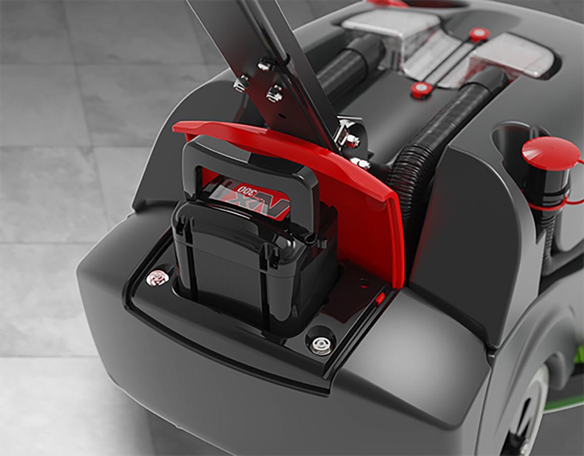 Kombiskurmaskin Numatic TTB1840NXUB med batterifack, exkl batteri