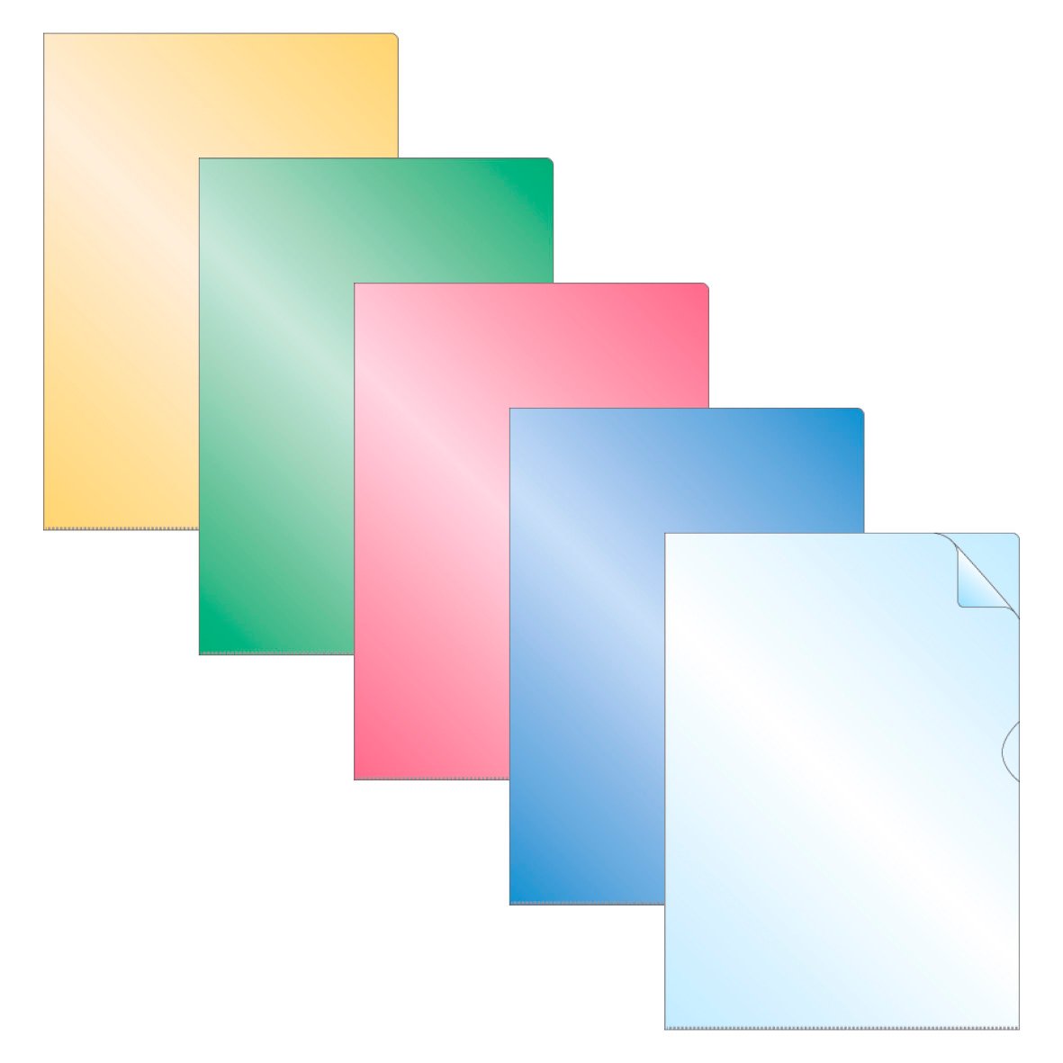 Plastmapp PP A4 0,12 100-pack