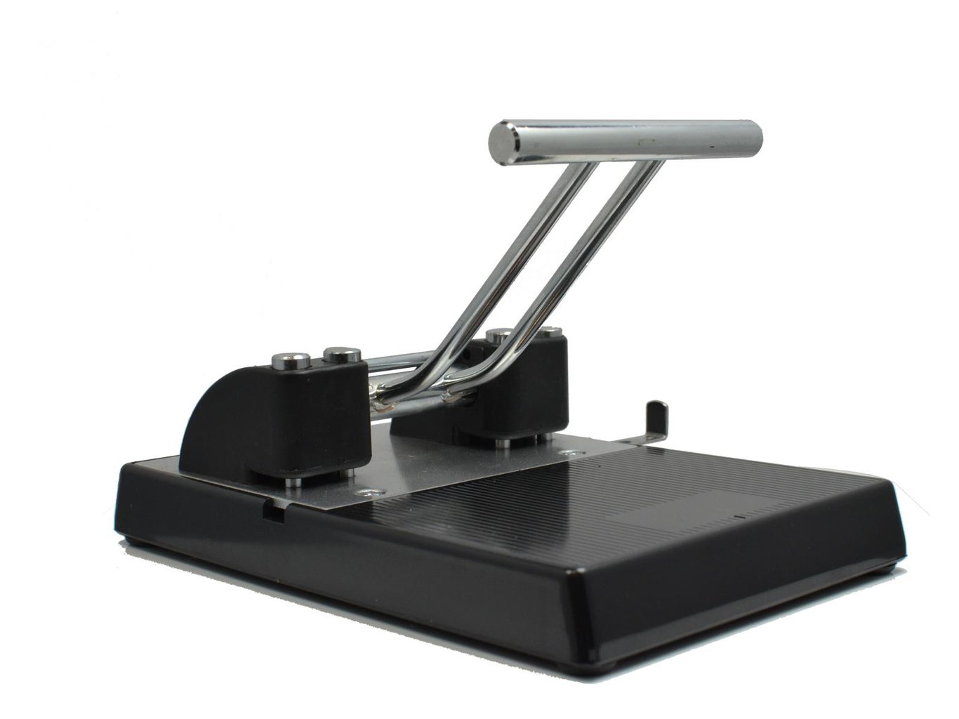 Svart hålslag T40 med metallhandtag och robust bas