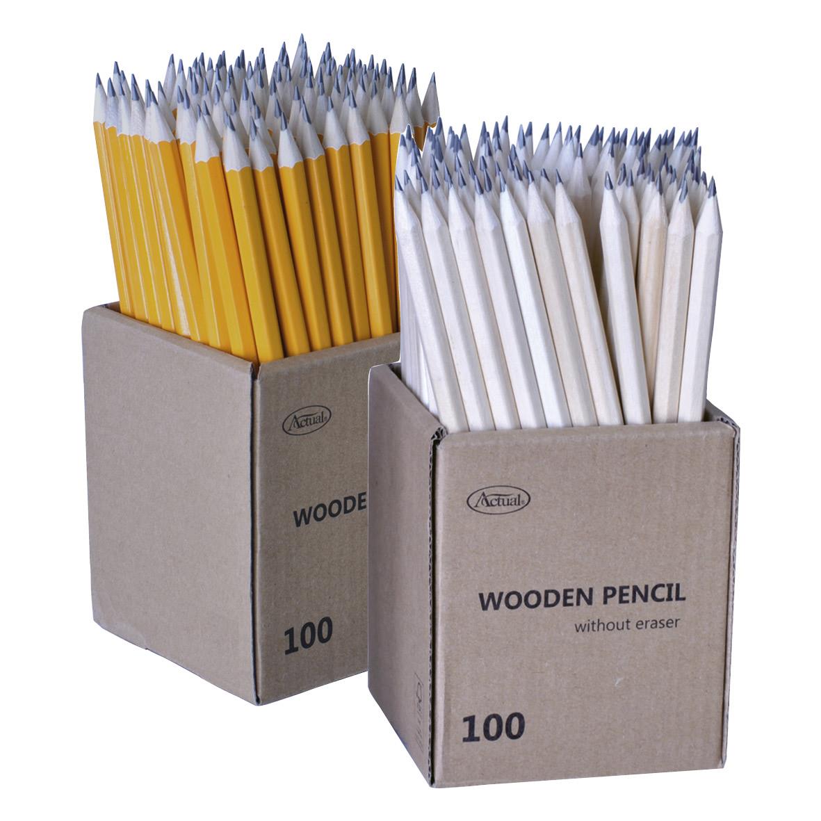 100-pack blyertspennor FSC HB i kartong