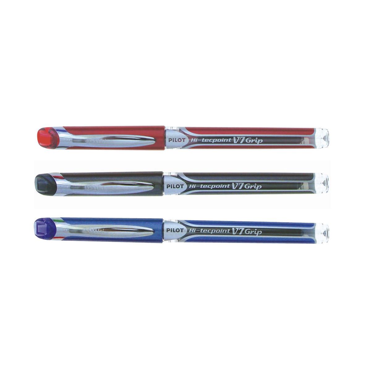 Rollerpenna Pilot Hi-Tec V7 Grip röd 0,7 13050048_2